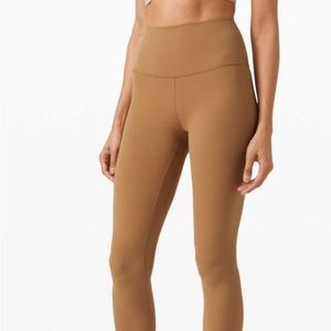 Lululemon Align HR pans 25” size 2 in a Nude